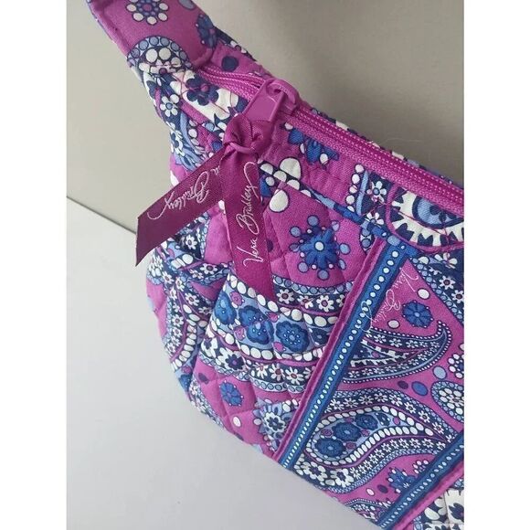 Vera Bradley shoulder bag Boysenberry paisley - Picture 2 of 9